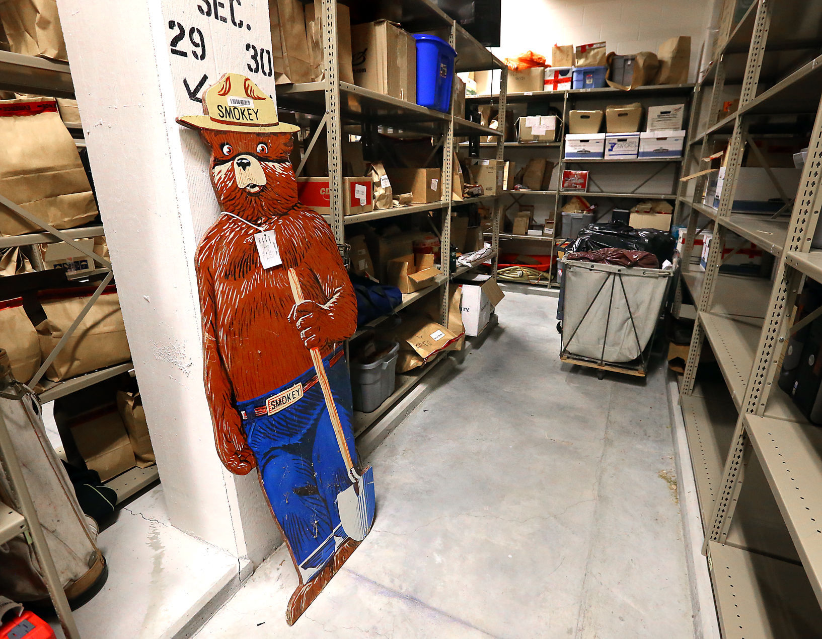 La Crosse County Courthouse and Law Enforcement Center: Evidence room